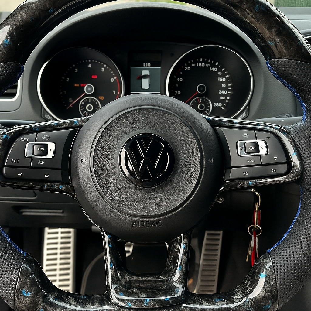 Logo de volant noir Golf 7 / 7.5